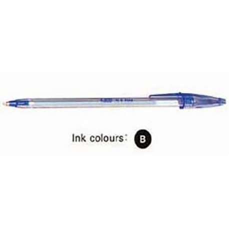 Bic N.S. Fine Ball Pen Black/Blue/Red 