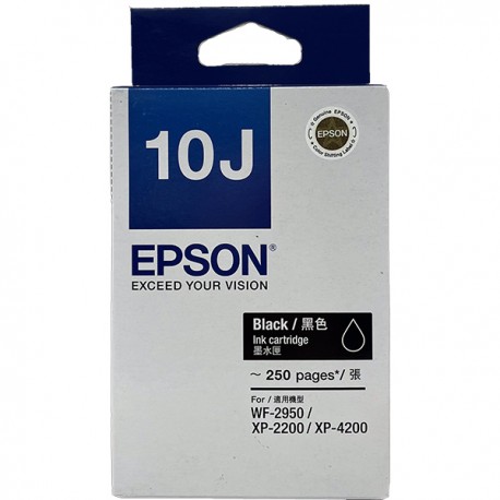 Epson C13T10J183 10J Ink Cartridge Black