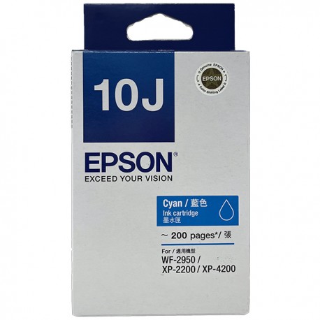 Epson C13T10J283 10J Ink Cartridge Cyan