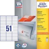 Zweckform 3420 Multipurpose Labels A4 70mmx16.9mm 5100's White