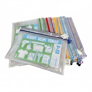 Database Twins Zipper Mesh Bag 250mmx180mm A5