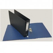 Database PVC Lever Arch File A3 3" Vertical Black/Blue