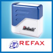 Deskmate KE-R10A REFAX Pre-Inked Chop