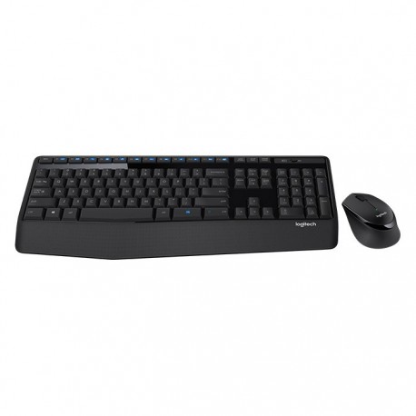 Logitech MK345 Wireless Combo Keyboard and Mouse W/TW