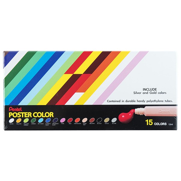 Pentel Poster Color Buy Online in Pakistan | Pentel Poster Colours