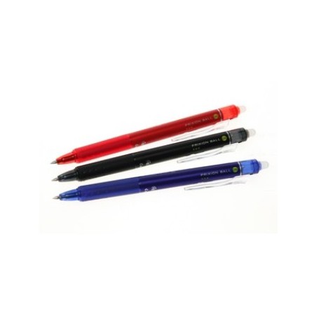 Pilot Frixion Ball Clicker LFBK-23EF Retractable Ball Pen 0.5mm Black/Blue/Red