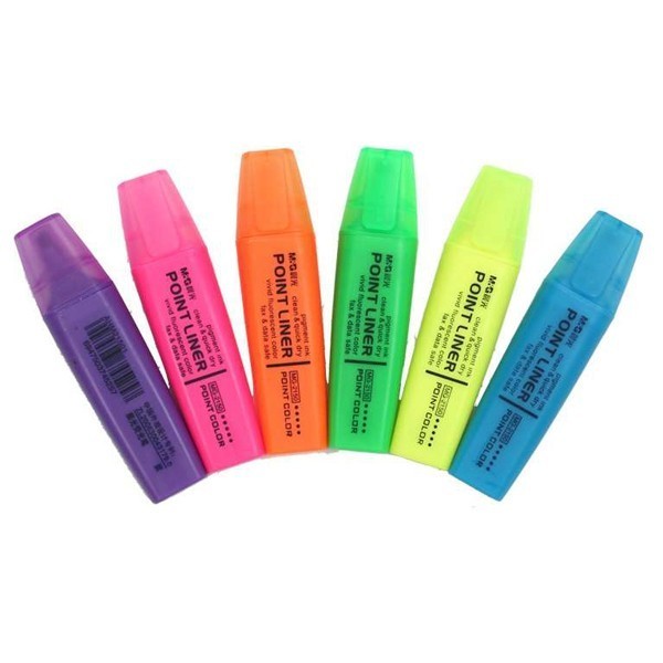 Stabilo Swing Cool Highlighter Chisel Tip 1.0-4.0mm Assorted Colours Set 6